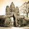 Angkor Wat west door