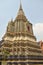 Angle of Pagoda at Wat Pho