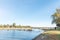 Angler on the banks of the Orange River in Upington