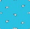 Angler Deep sea fish pattern seamless. Deep-sea fish background