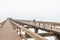 Angler on the historic jetty in Swakopmund