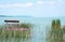 Angler pier at Lake Balaton, Hungary