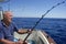 Angler senior big game sport fishing boat