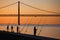 Angler at the Tagus river