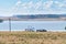 Anglers at the dam at Smithfield in the Free State Province