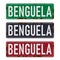 Angola Benguela road sign Symbol Travel and Business