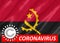 On Angola Flag