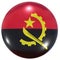 Angola national flag button