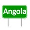 Angola road sign.