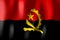 Angola - waving flag - 3D illustration