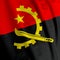 Angolan Flag Closeup