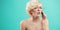 Angry attractive blond woman shouts while talking on the phone