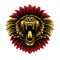 Angry Baboon head esport logo
