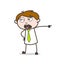 Angry Boss Shouting on Workers Vector Concept Graphic