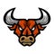 Angry Bull Face Symbol