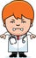 Angry Cartoon Child Doctor