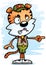 Angry Cartoon Female Tiger Scout