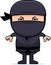 Angry Cartoon Little Ninja