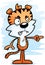 Angry Cartoon Male Tiger