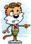 Angry Cartoon Male Tiger Scout