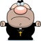 Angry Cartoon Priest