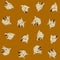 Angry dogs pattern