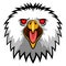 Angry Eagle Head Mascot