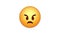 Angry Emoji with Luma Matte