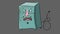 Angry fridge, illustration