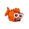 Angry Golden Fish icon x