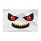 Angry halloween cartoon mummy avatar