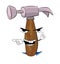 Angry hammer cartoon