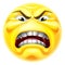 Angry Jealous Mad Hate Emoticon Cartoon Face