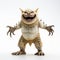 Angry Ogre Figure With Big Teeth - Detailed Rubber Costume