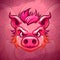 Angry Pig: Modern Mascot Logo Design Vector for Esport and Sport Team Merch - Badges, Emblems, and T-Shirt Prints!