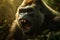 Angry roaring Gorilla, Generative Ai