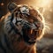 Angry roaring Tiger, Generative Ai