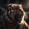 Angry roaring Tiger, Generative Ai