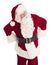 Angry Santa Claus Standing With Hands On Hips