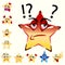 Angry Star Emoji. Red Yellow combine color