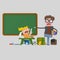 Angry Teacher And Resentful Student 3D