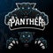 Angry wild animal panther esport logo illustration