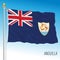 Anguilla british overseas territory flag