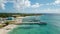 Anguilla, Caribbean beach landscape - customs harbor