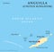 Anguilla Political Map