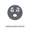 Anguished emoji icon from Emoji collection.