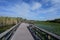 Anhinga Trail Boardwalk in Everglades National Park, Florida.