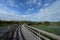 Anhinga Trail Boardwalk in Everglades National Park, Florida.