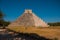 Anicent Maya mayan pyramid El Castillo Kukulkan in Chichen-Itza, Mexico