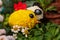 Animal chrysanthemum, Flower ball, cute animal. Flower arrangement